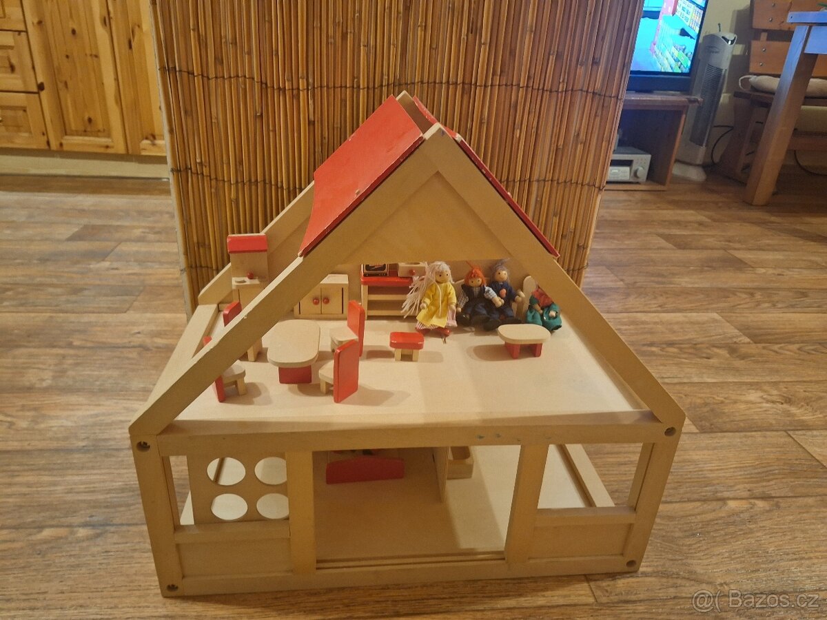 prodám dřevěný domeček - 4