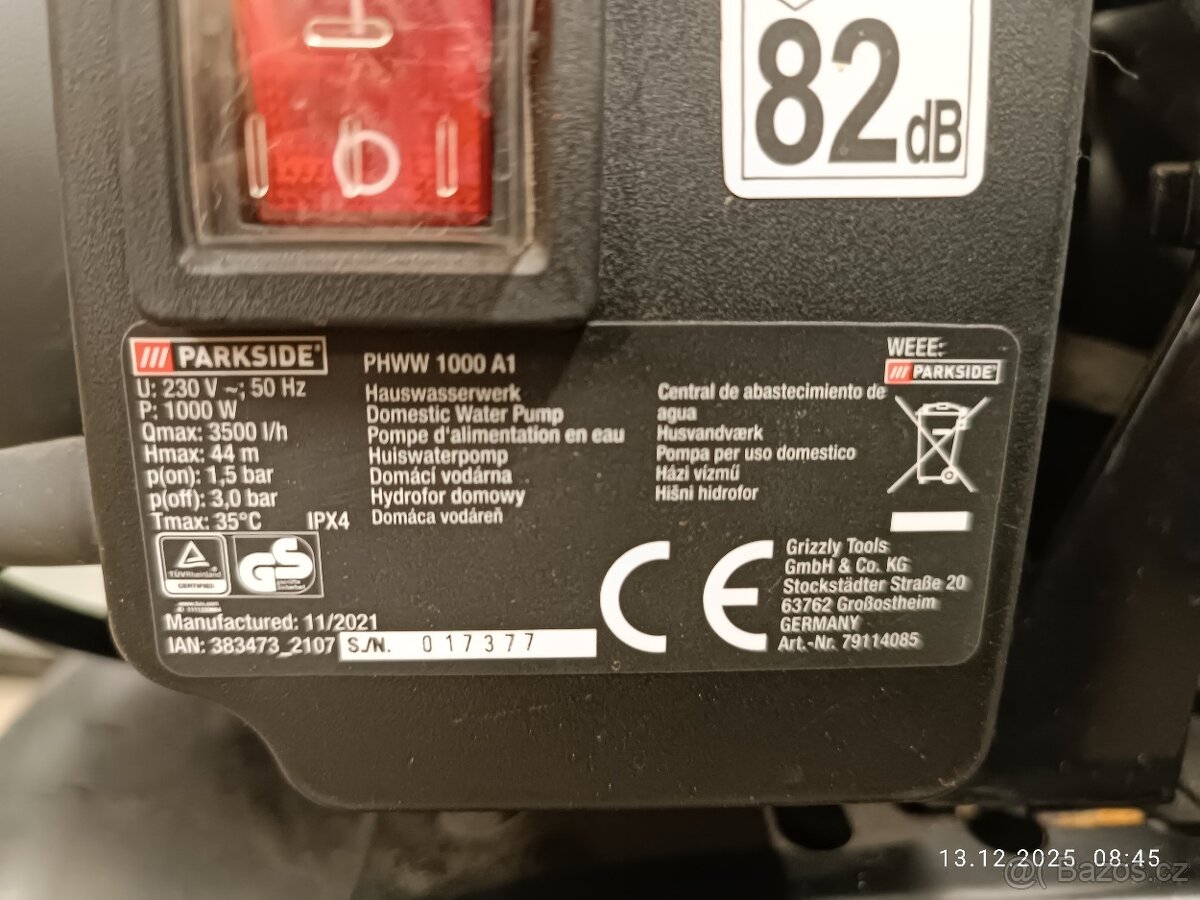 Domácí vodárna, čerpadlo na vodu, darling - 4