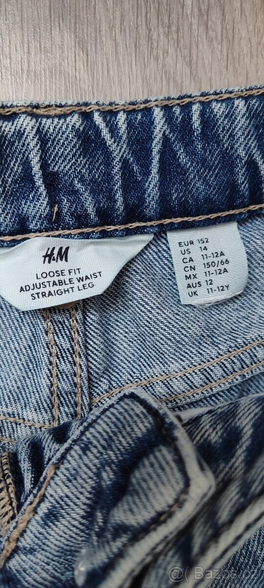 Džíny Baggy vel. 152 - 4