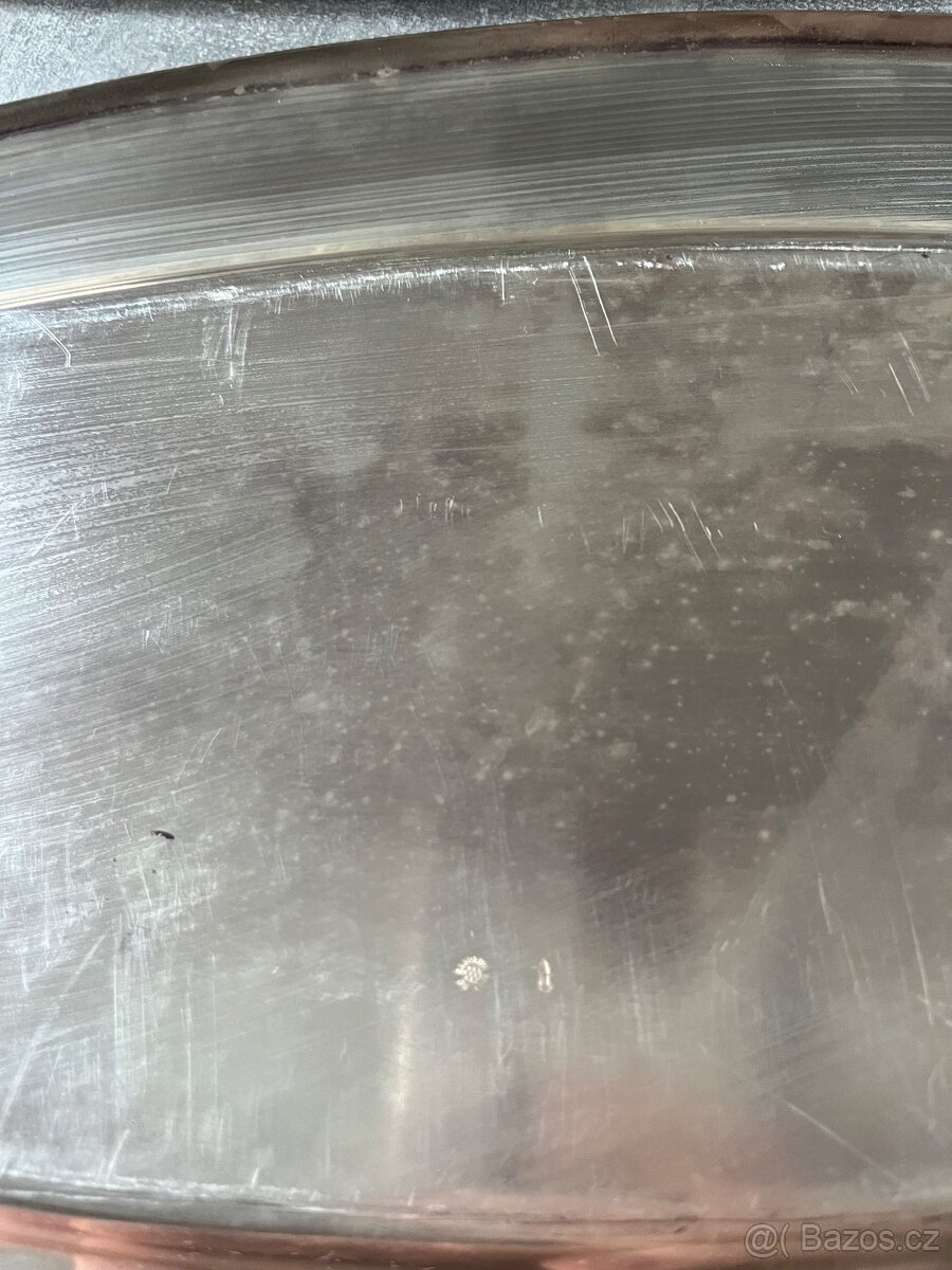 Starožitný servírovací tác Alpaka - 4