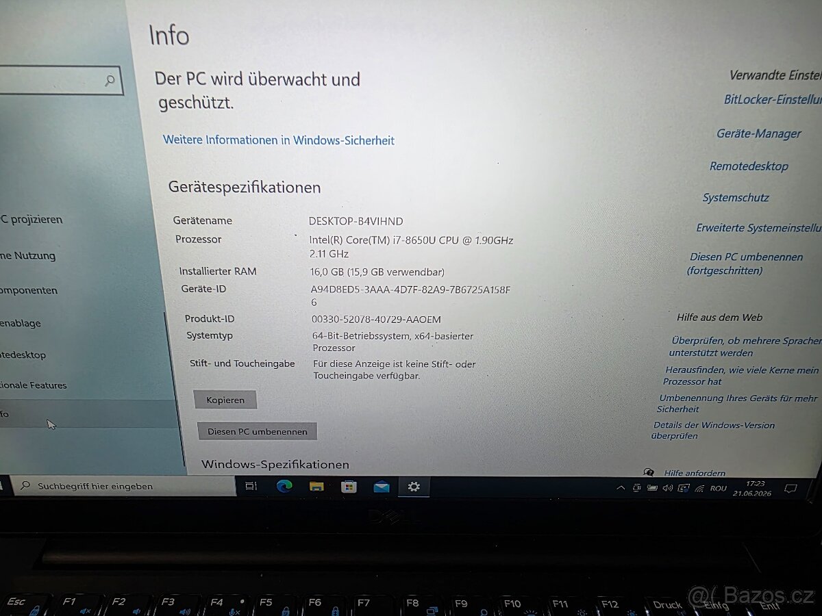 DELL LATITUDE 7480 - 4