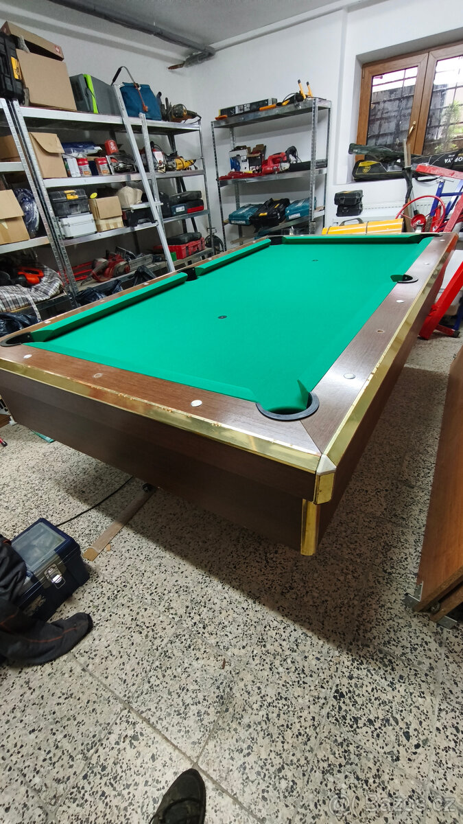 Kulečník, pool 7 ft, nově potažen - 4