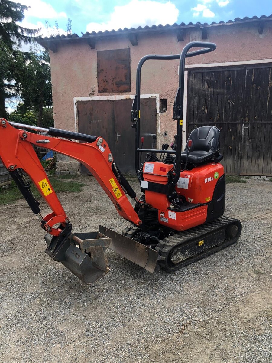 Minibagr Kubota U10 - 4