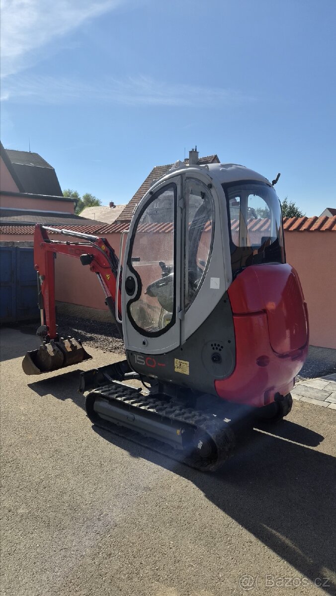 PRODÁM MINIBAGR WACKER NEUSON 1503 RD R.V 2007 - 4