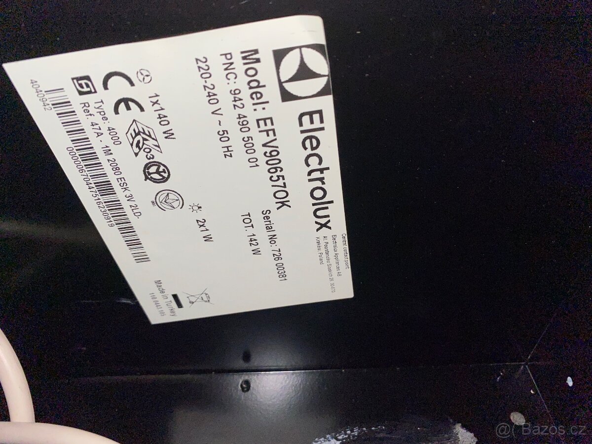 Kominovy odsavac par ELECTROLUX EFV90657OK - 4