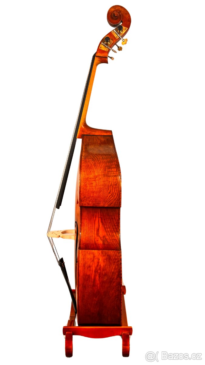 Mistrovský kontrabas 3/4 model Pedrazzini - 4