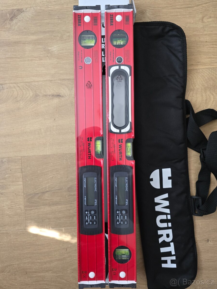 Wurth digitálna Magnetická vodováha uhlomer nové - 4