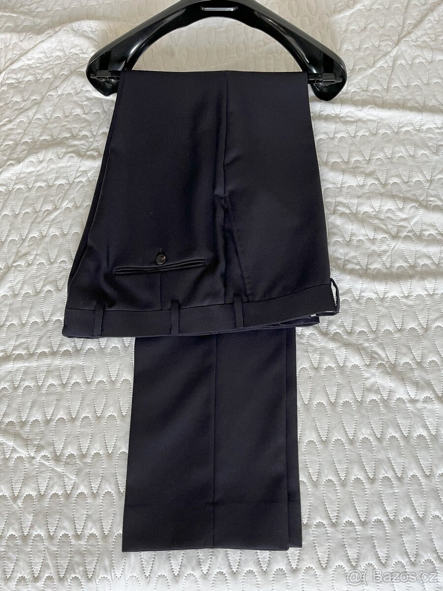 Nový vlněný oblek Suitsupply Havana Navy vel. 50 - 4