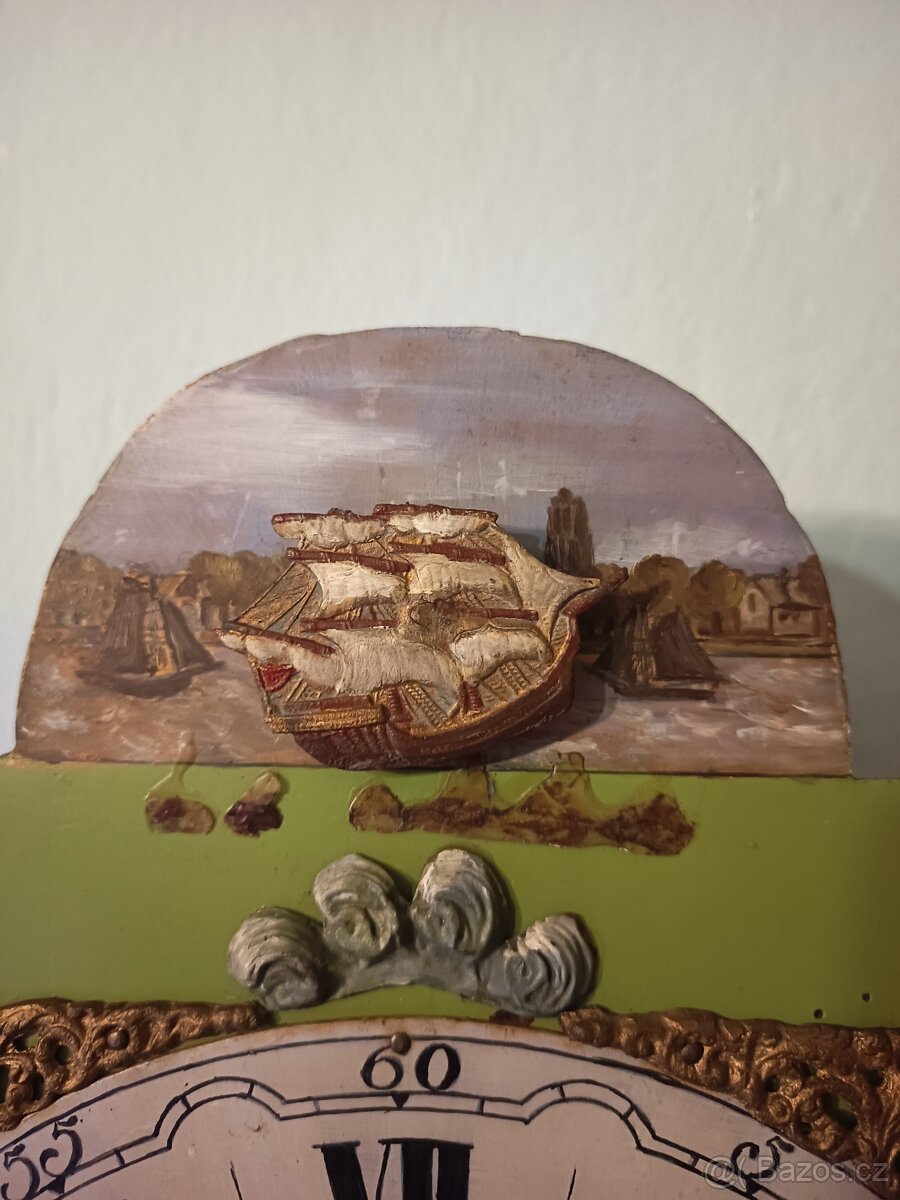 Velké nástěnné kyvadlové hodiny - 4