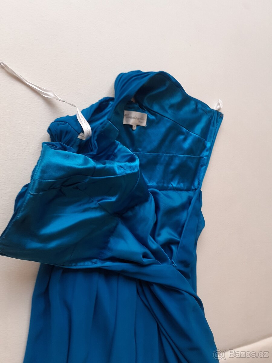 Prodám dámské společenské, plesové šaty - velikost M - 4
