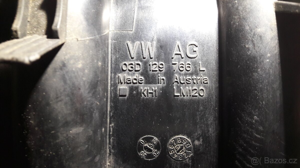 Klapka škrtící se sacím potrubím Fabia 1,2HTP - 4