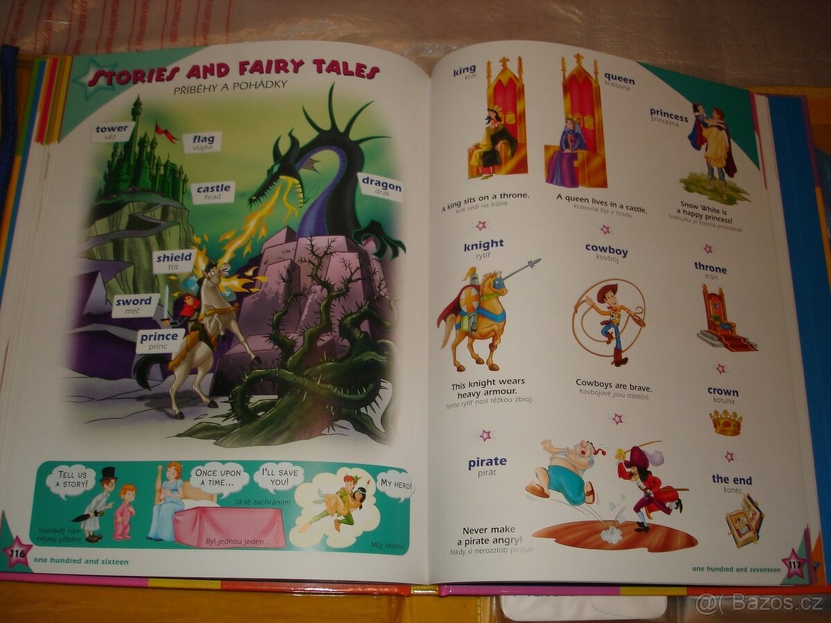 Dětská angličtina MAGIC ENGLISH, leporela, RC model, aktovka - 4