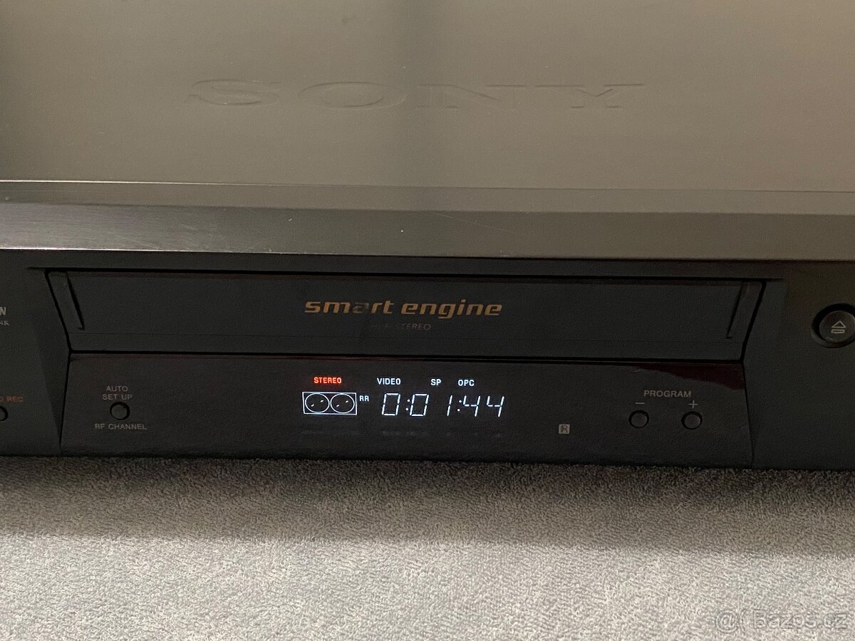 VHS video Sony, HIFI stero, 6 hlav, ovladač - 4
