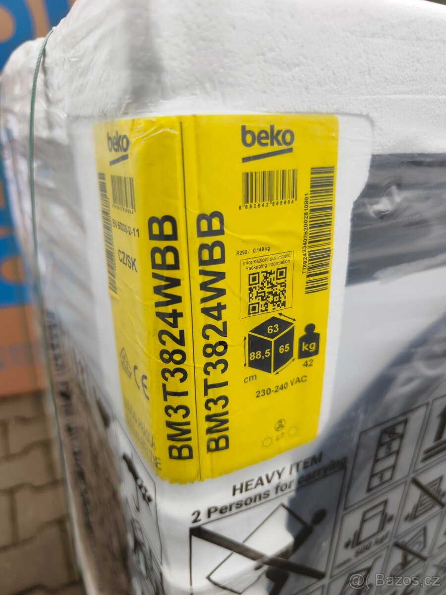 Sušička Beko BM3T3824WBB, 8kg, 10 let záruka, invertor, z24m - 4