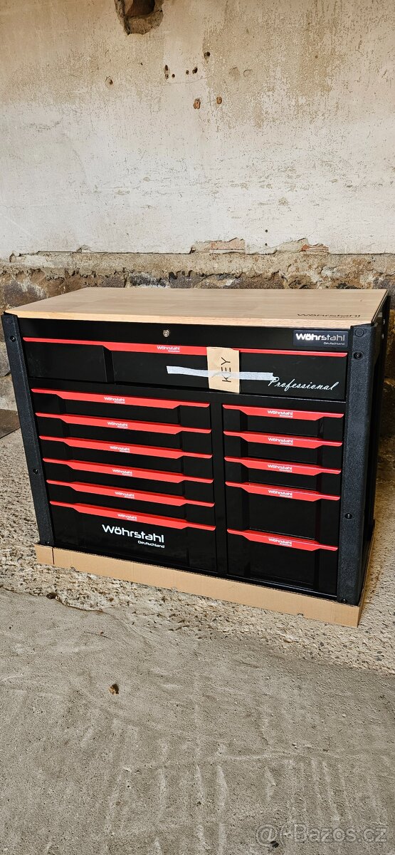 Dílenský vozík s nářadím, plně vybavený - 4