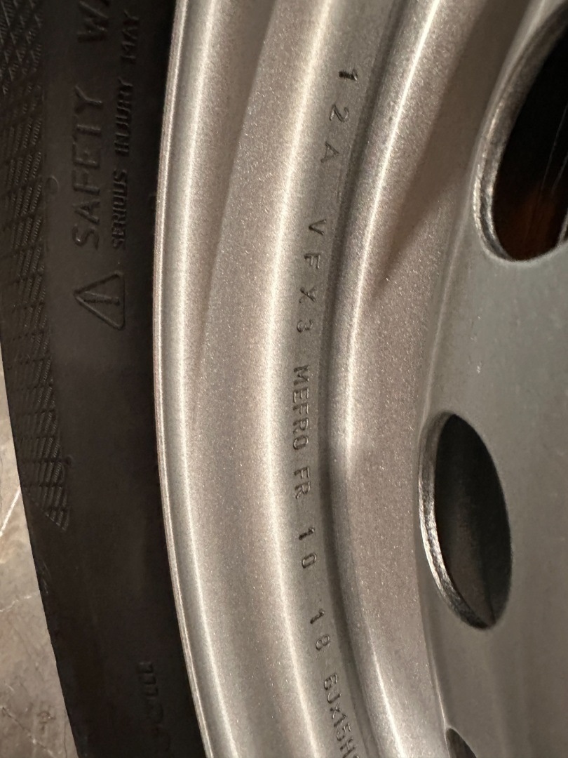 original mercedes 5x108 citan 195/65/15 r15 - 4