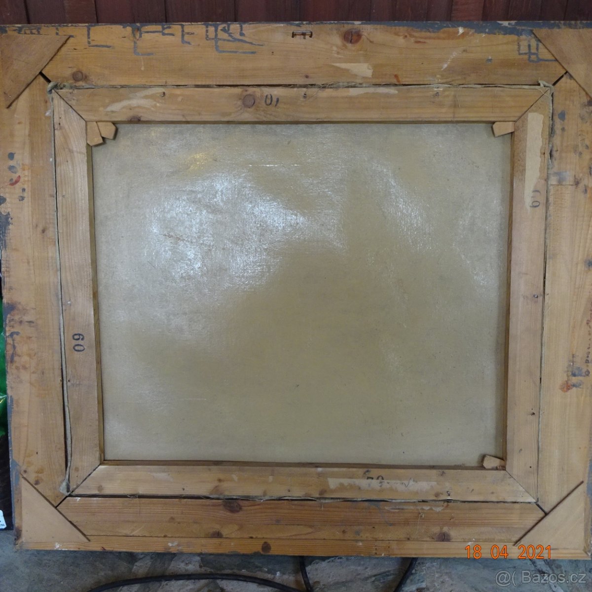 R.PETROVSKÝ ZÁTIŠÍ S OVOCEM PLATNO OLEJ 1941 - 4