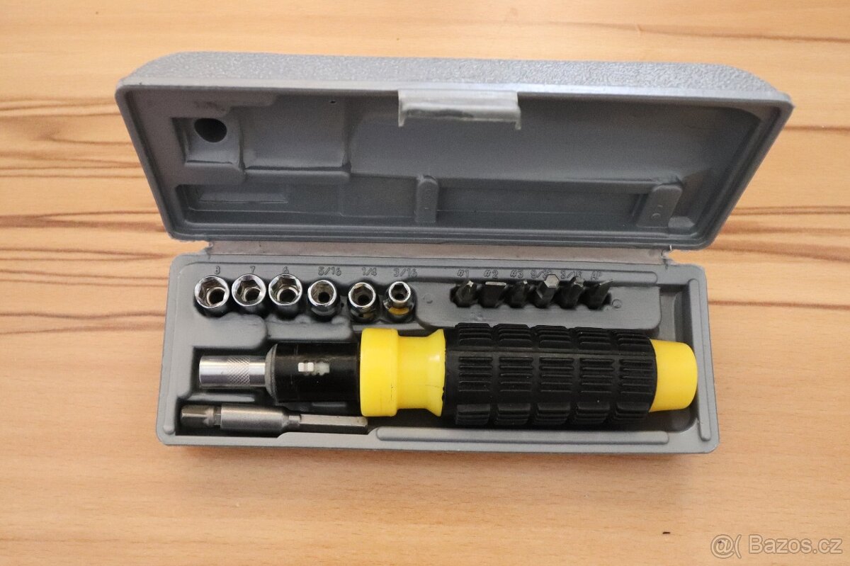 Nářadí minisřoubovák s bity a račna - 4