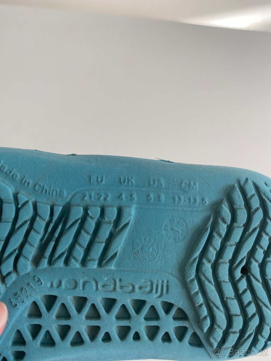 Dětské pantofle k bazénu Decathlon - 4