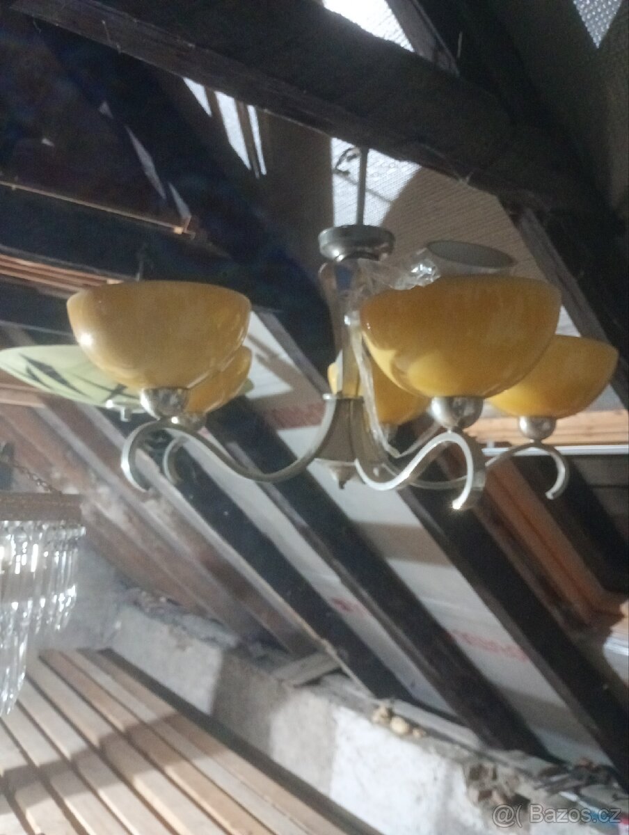 Staré lustry - více kusů - 4