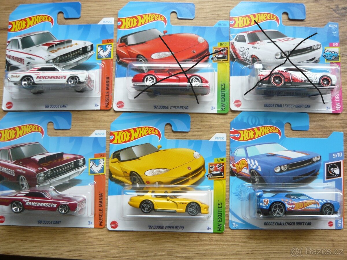 AUTÍČKA HOT WHEELS - 4