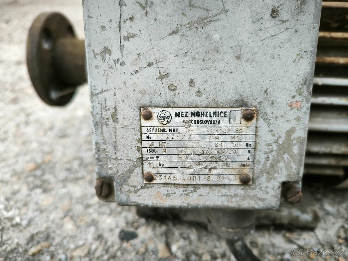 Elektromotory MEZ 1,5 kW - 4
