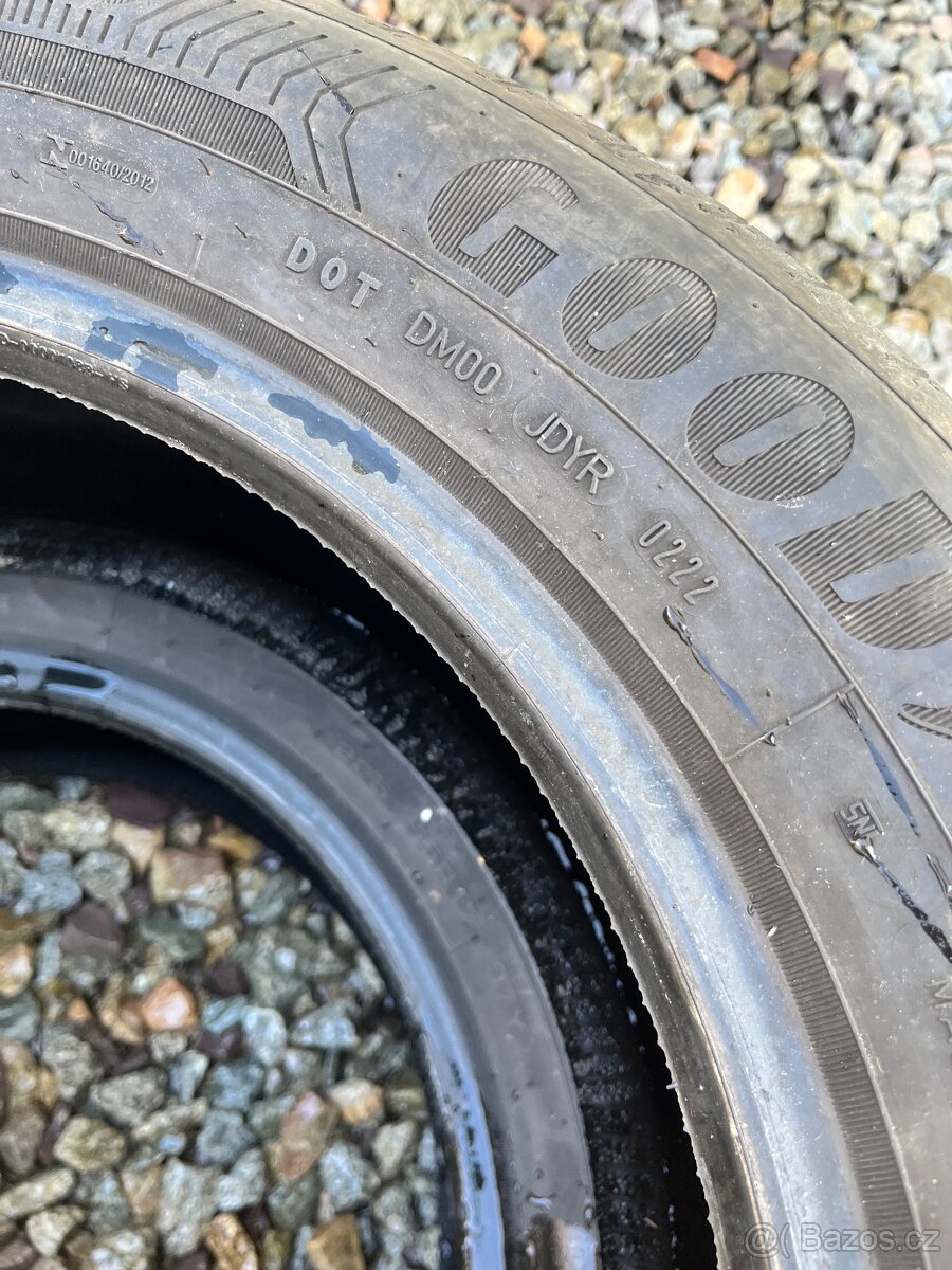 225/55 r17 letní GoodYear 2ks - 4