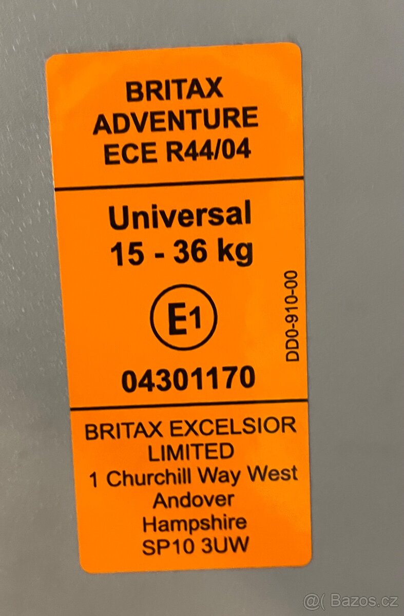 Britax Romer Adventure 15-36kg. - 4