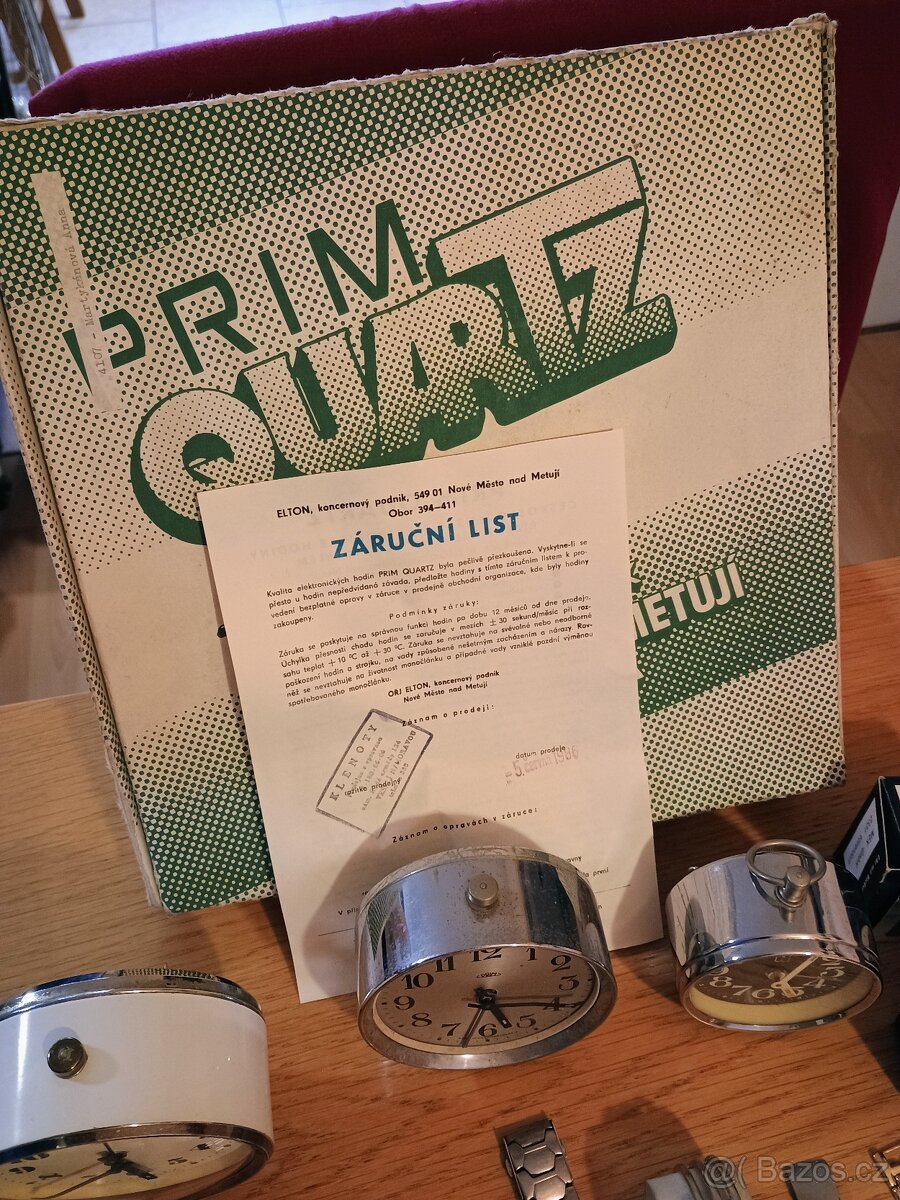 Hodiny, hodinky, budíky - 4