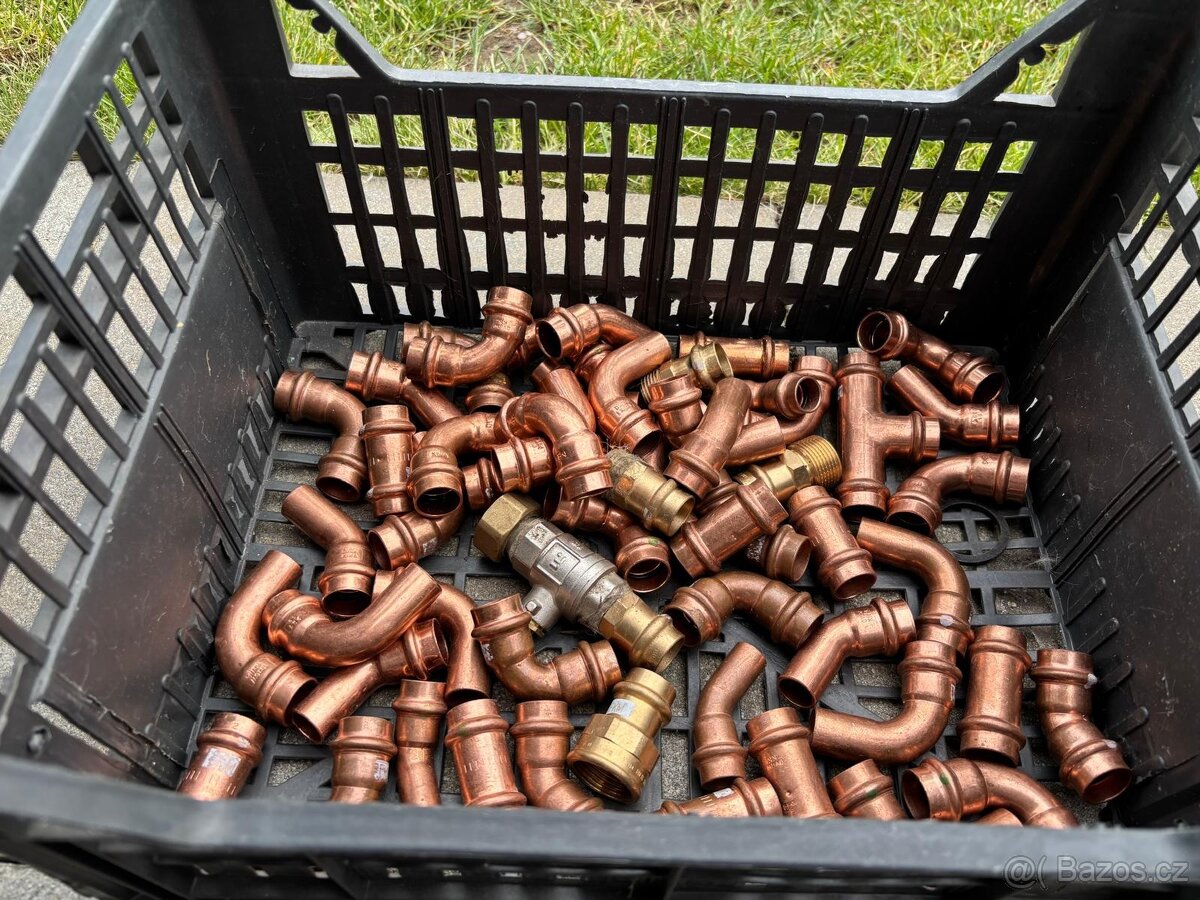 CU Měɗ lisovací tvarovky - 4