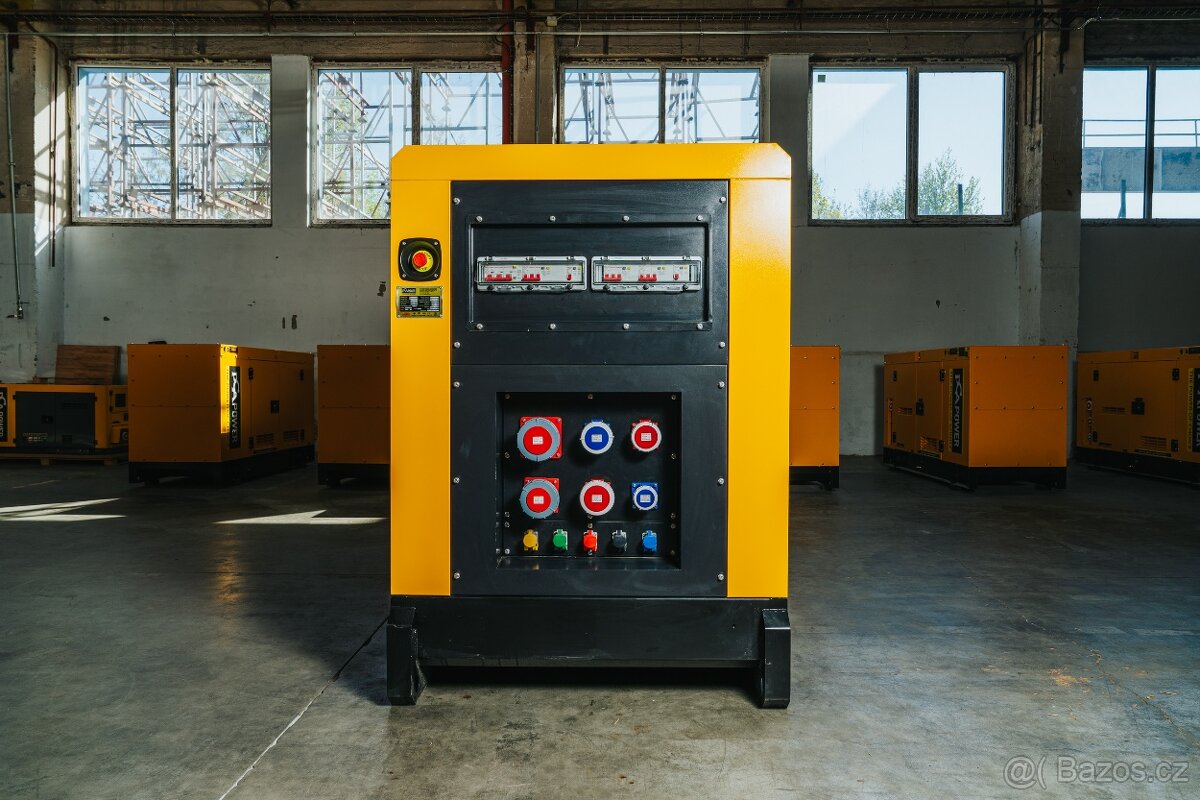 Naftová elektrocentrála PCA POWER PDE-110 kVA s ATS - 4