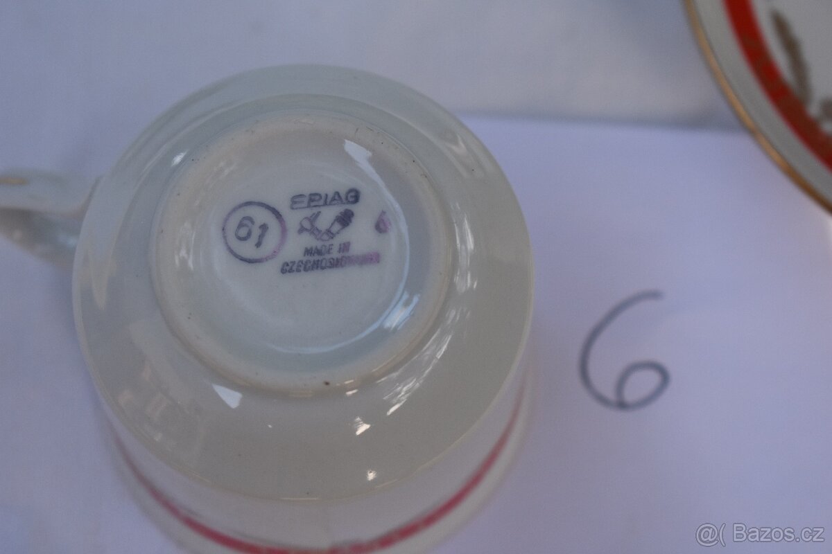 Kávové šálky porcelán - 4