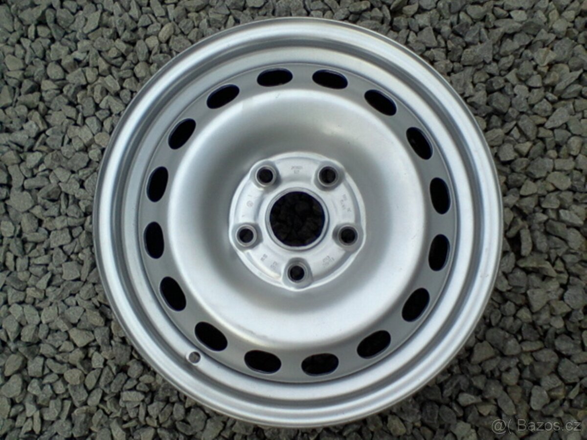 15 plechové disky VW Caddy,Touran,Golf V,VI,Plus,Octavia II - 4