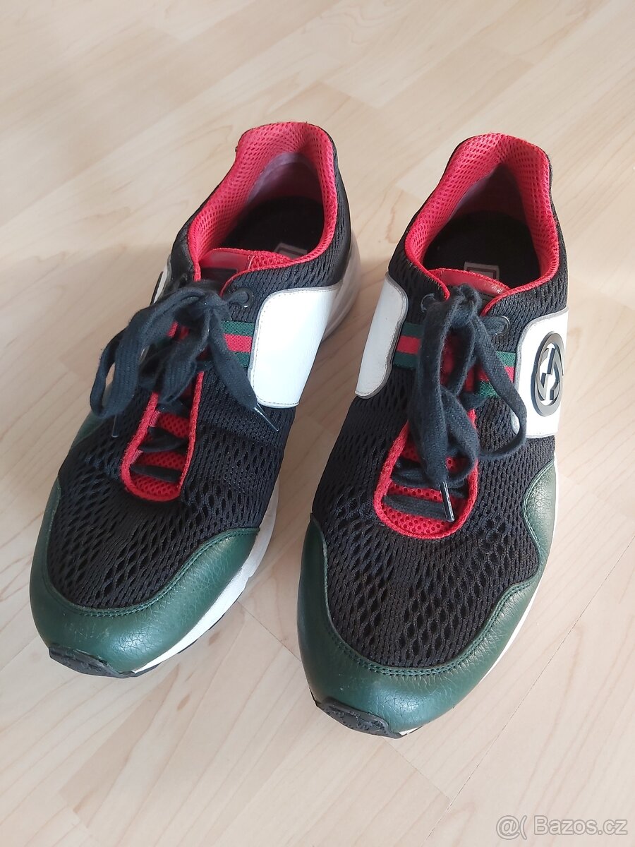 GUCCI panske boty tenisky / men shoes sneakers / 45.5 - 4