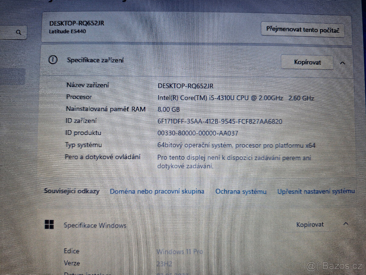 Dell Latitude E5440 14" i5 8GB RAM 250GB SSD Win 11 - 4