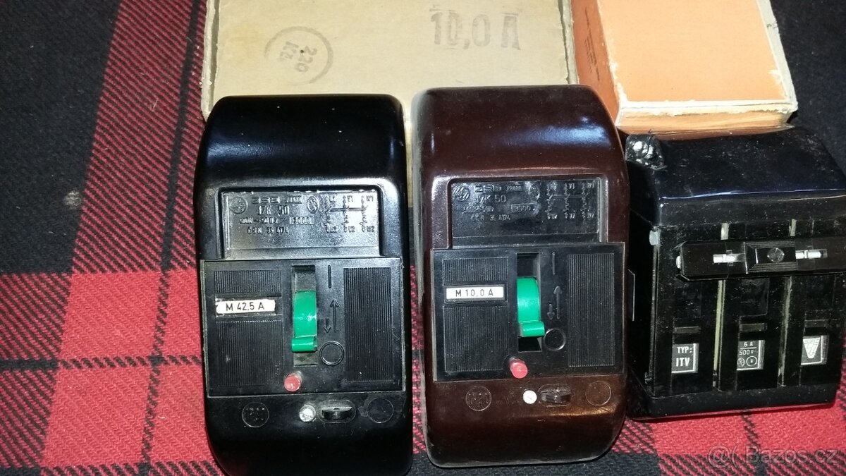 Jističe stykače - 4