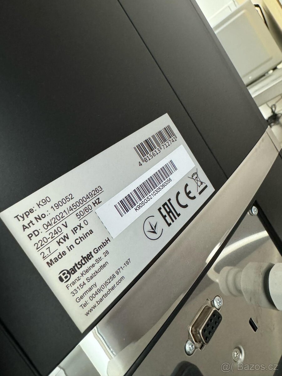 Espresso kávovar KV1, 305x330x580 mm | BARTSCHER - 4