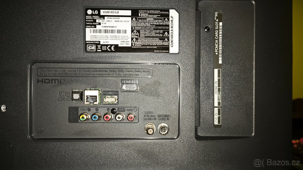 Parádní SMART LED TV LG 43UN74003LB - 4