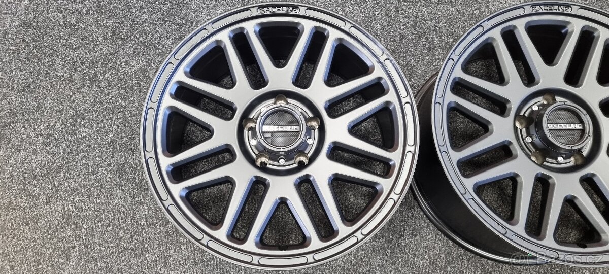 Alu disky Raceline Satin Black 5x139.7 9x20 106.5 AMERIKA - 4