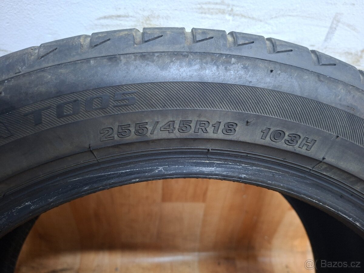 Letní pneu 255/45/18 Bridgestone - 4
