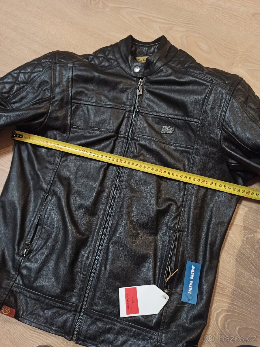 Kožená moto bunda Rusty Pistons - 4
