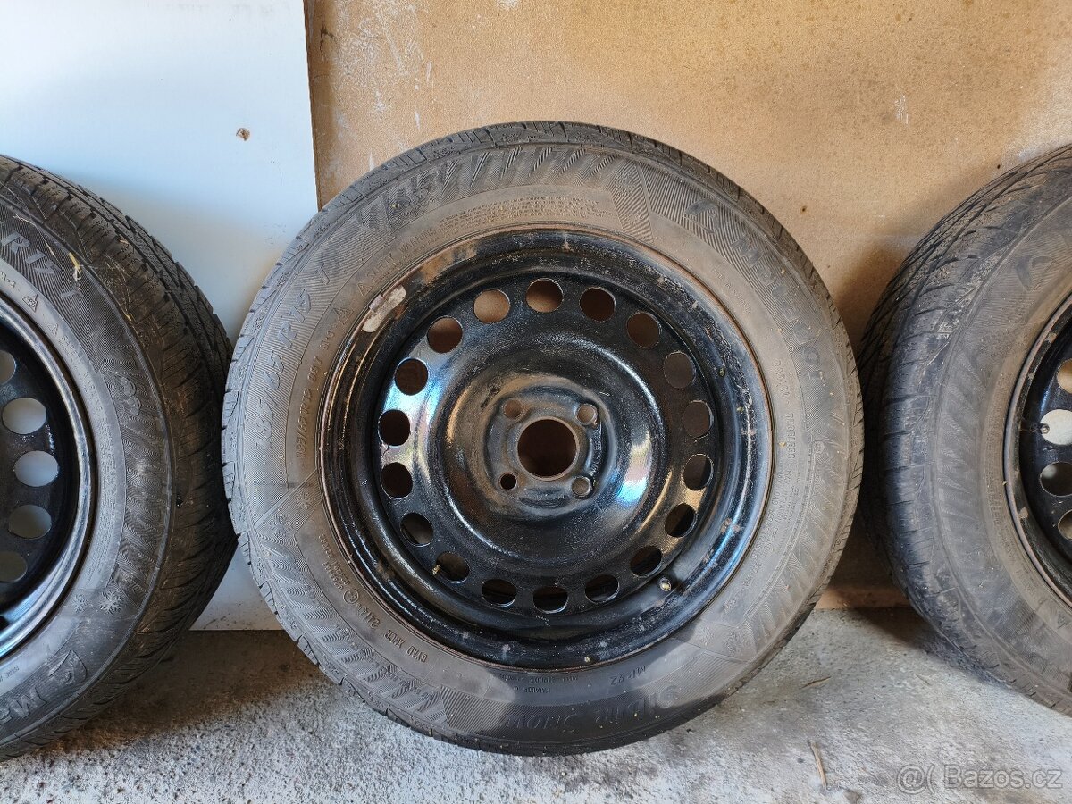 Opel astra G plech disky a pneu - 4