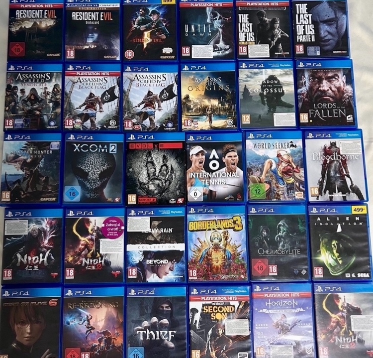 Prodej her na ps4 , ps5 ( playstation ) - 4