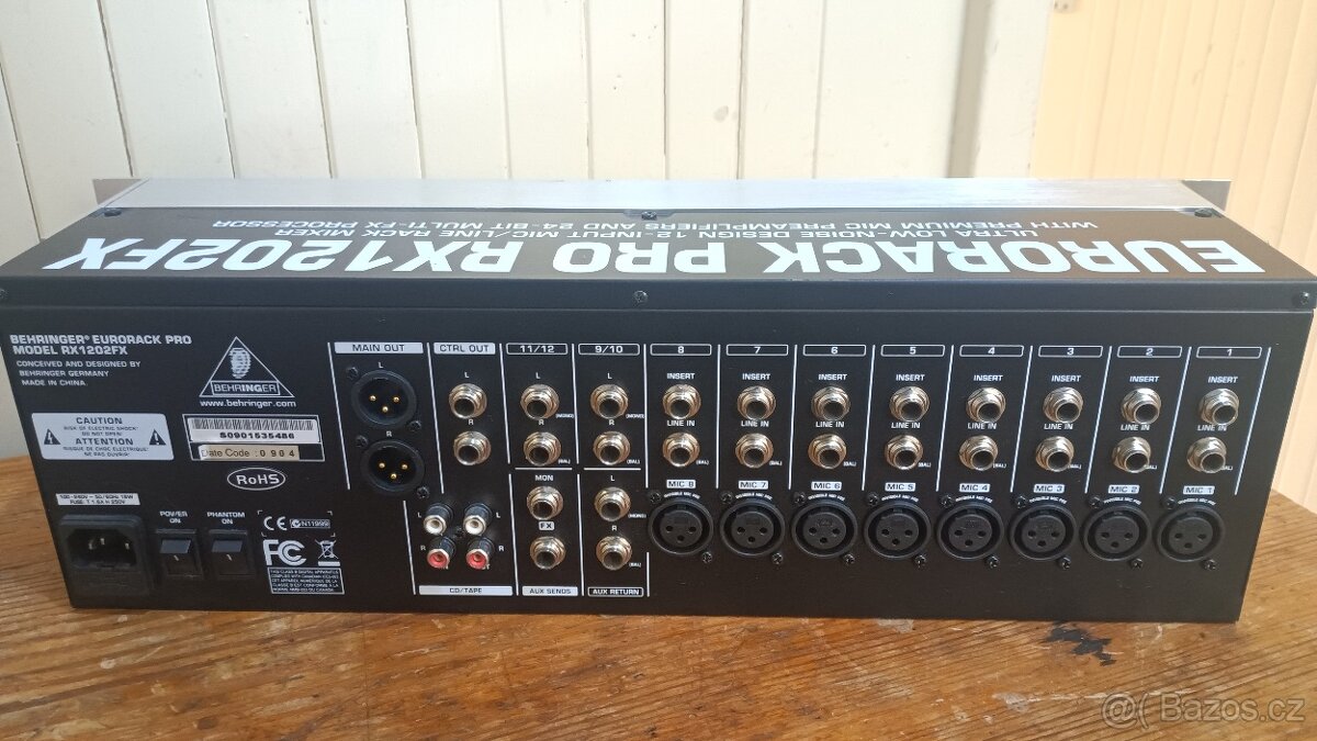 Rack mix Behringer RX1202FX - 4