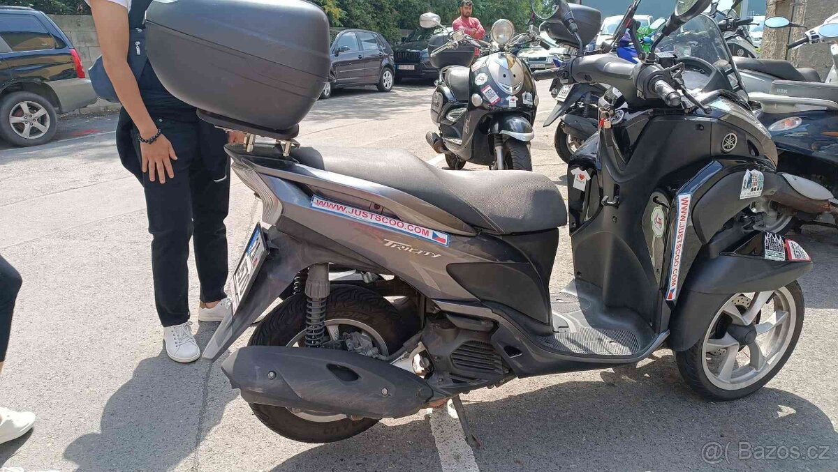 Rozvoz jídla na skútru Yamaha Tricity (Pronájem skútrů) - 4