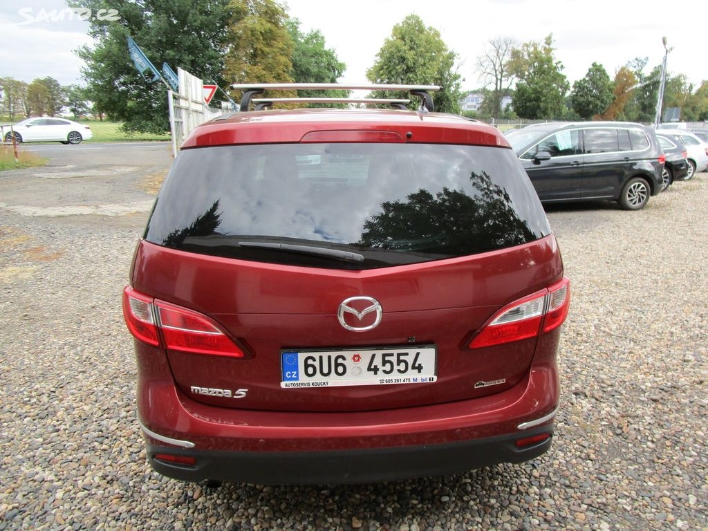 Mazda 5, 1,8-85KW-KOUPEN V ČR-1.MAJITEL - 4