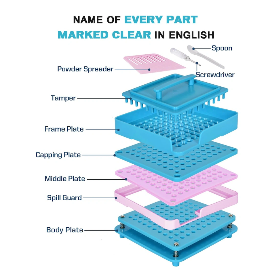 Plnička kapslí na doplňky a léky - 4