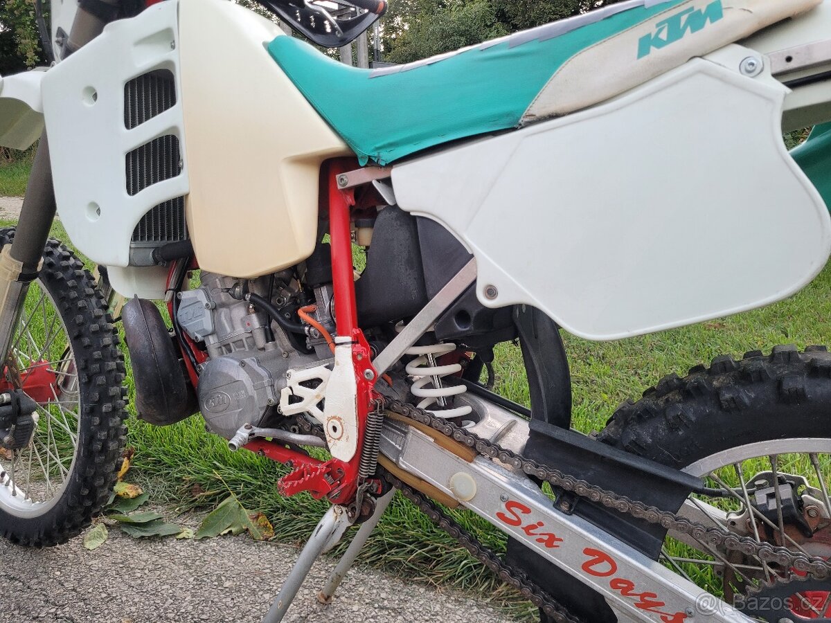 KTM GS 300 1991 Six days verzia + doklady - 4