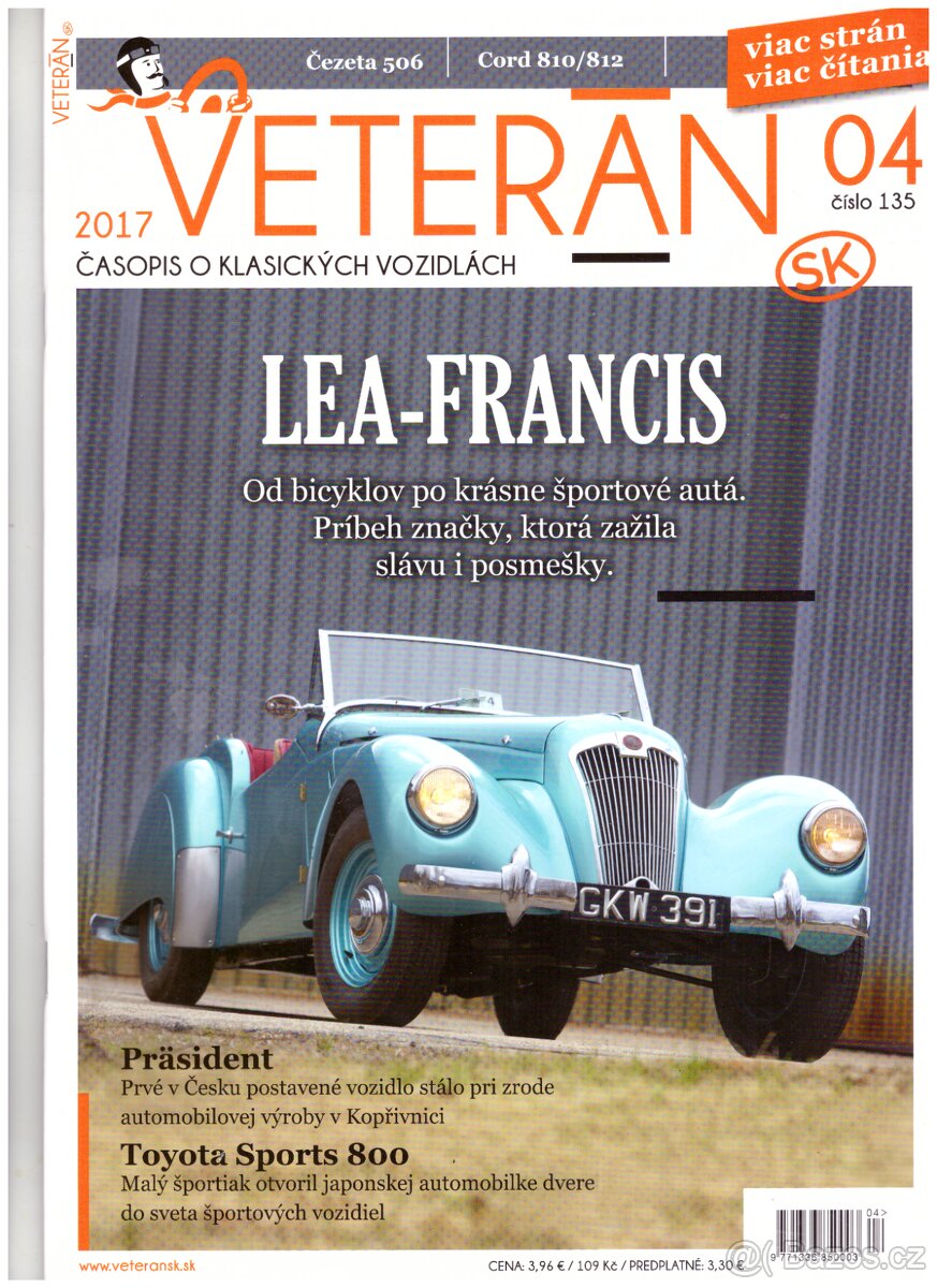 VETERÁN.SK 2017 - KOMPLETNÝ ROČNÍK - 4