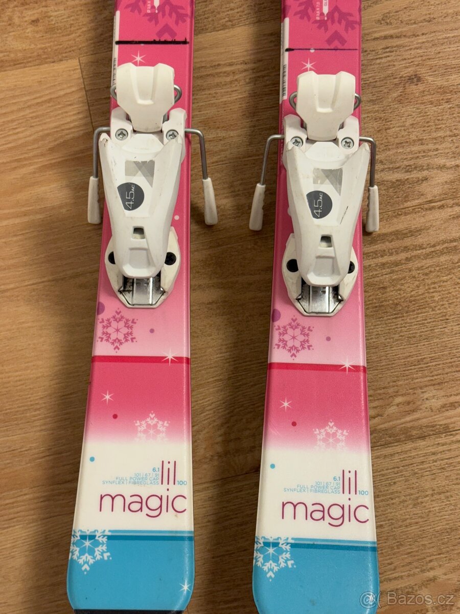 Dětské lyže Elan lil magic d. 100 cm - 4